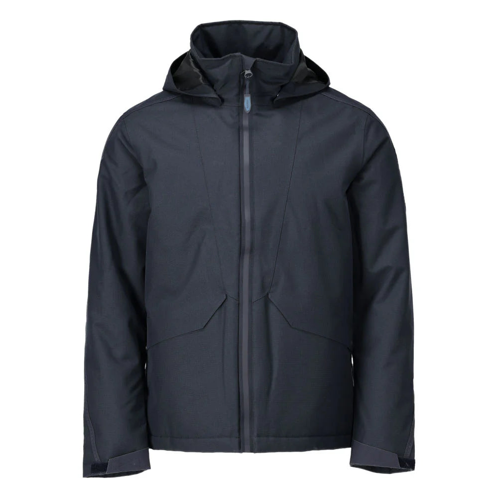 Winterjacke blau + kostenlose Funktionsunterwäsche
