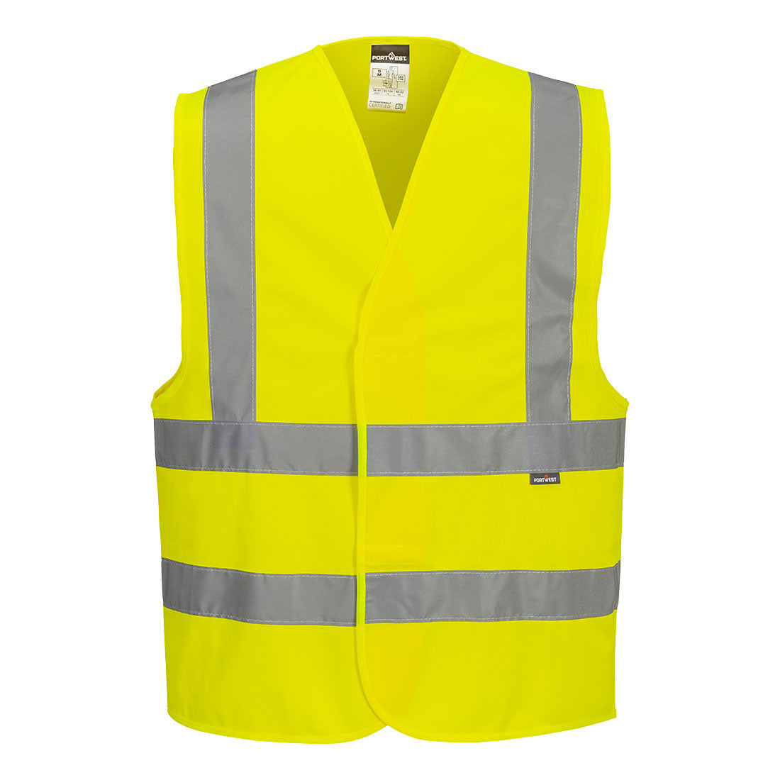 C470 - Hi-Vis Weste mit Schulterreflexband