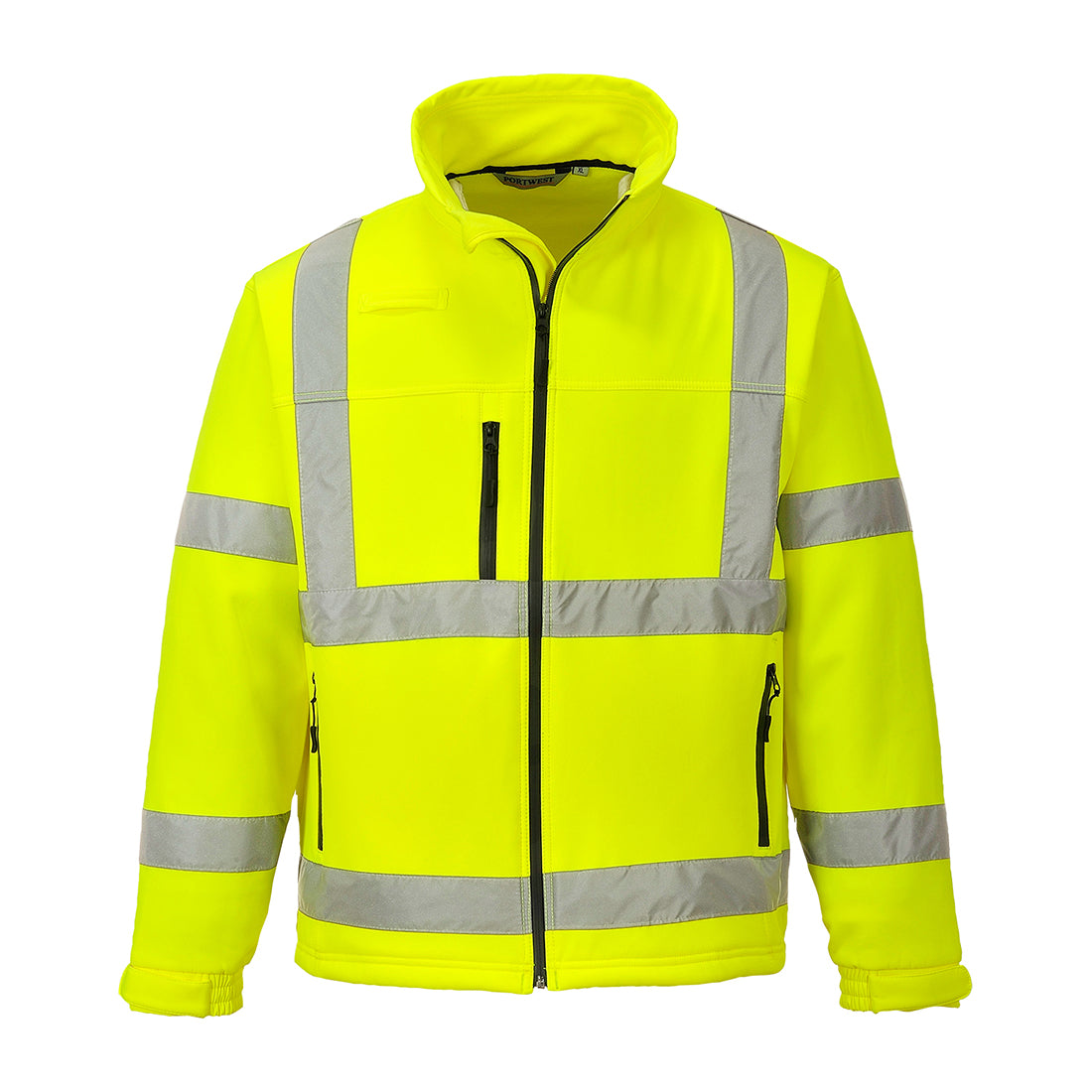 S424 - Klassische Hi-Vis Softshell-Jacke