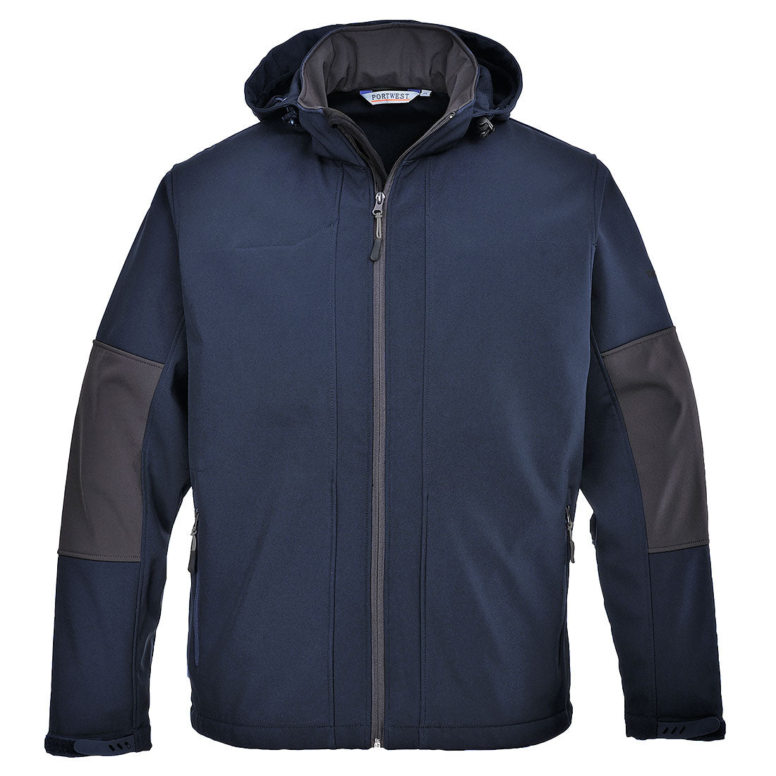 TK53 - Softshell Jacke mit Kapuze