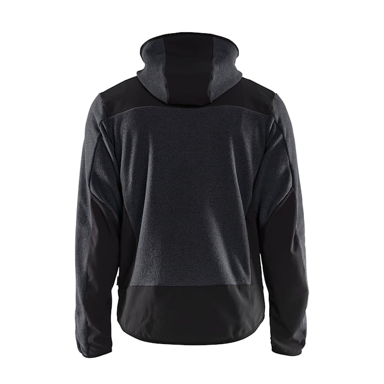 5940 Strickjacke mit Softshell